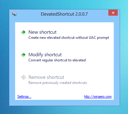 使用 ElevatedShortcut 停用部分 Windows 應用的 UAC 提示