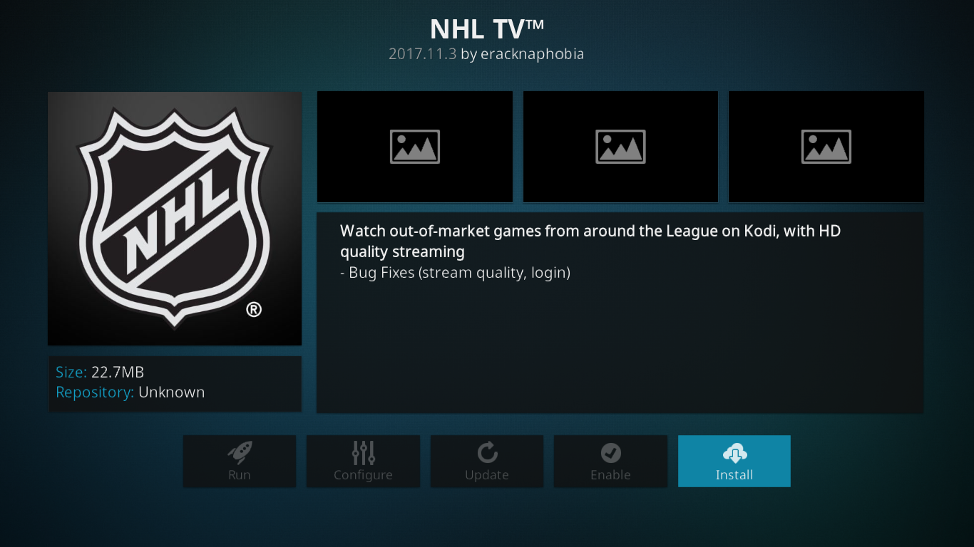 KodiでNHLを視聴 - KodiでNHL TVのライブストリーム