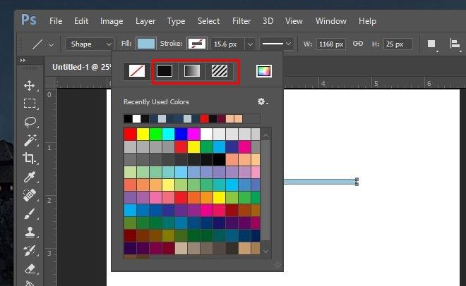 Photoshopでシェイプやパスにダッシュや点線のストロークを追加する方法