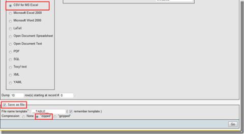 Importuj bazę danych MySQL z phpMyAdmin do MS Access