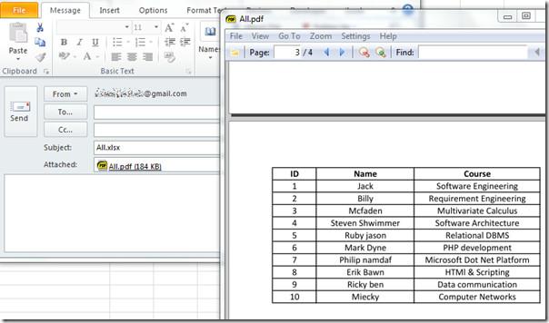Cómo añadir la herramienta de correo electrónico de Outlook a Excel 2010