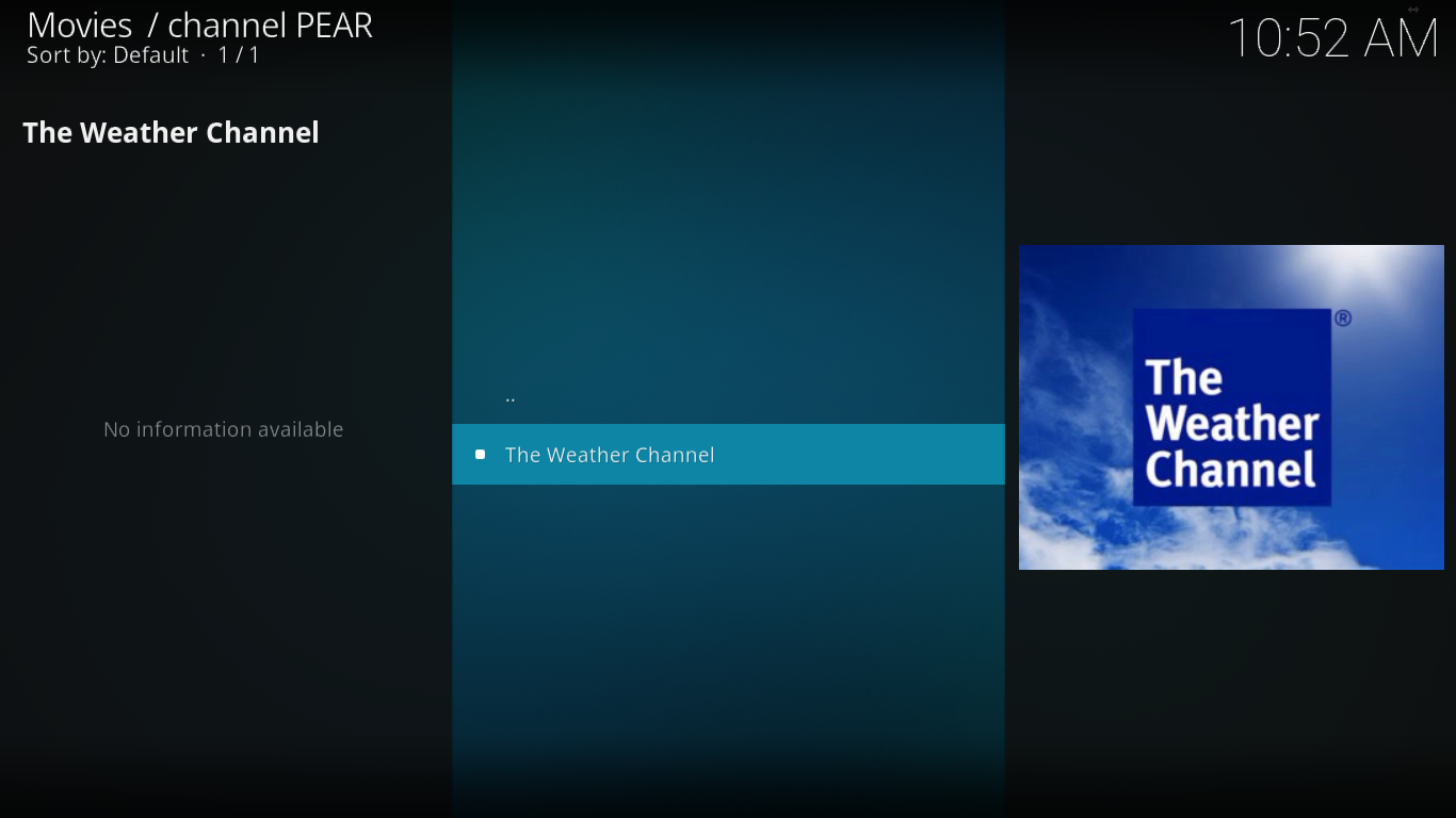 Channel Pear Kodiアドオン、インストールチュートリアルと発見