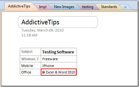 OneNote 2010: Руководство по тегам
