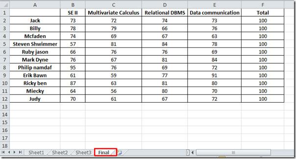 Mesclar planilhas usando a consolidação de dados no Excel 2010