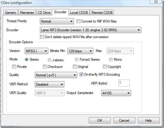 Cdex – Extraire un CD audio au format MP3 ou WAV Cdex – Extraire un CD audio au format MP3 ou WAV