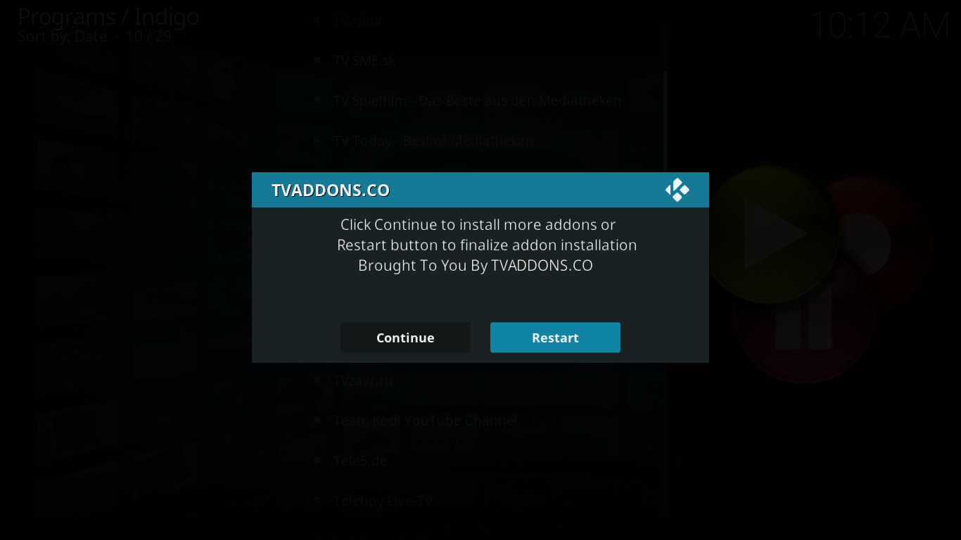 TVCatchup.com Componente aggiuntivo Kodi: guarda la TV britannica e tutti i principali canali del Regno Unito
