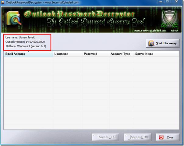 使用 OutlookPasswordDecrypter 還原 Outlook 密碼