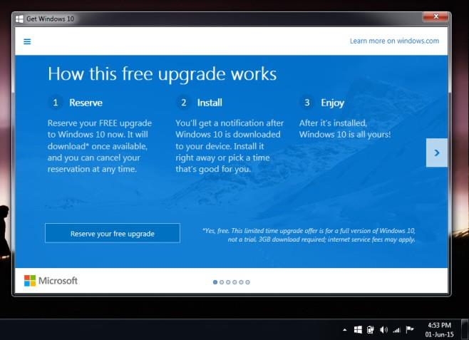 Windows 10を予約する前にデバイスとアプリの互換性を確認してください