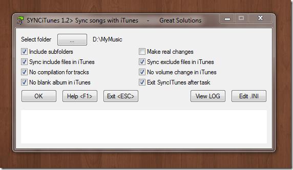 Sincronizar canciones en la carpeta de música con iTunes automáticamente
