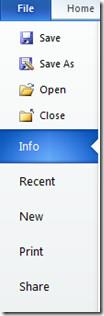 Microsoft Office 2010 文件檢查器