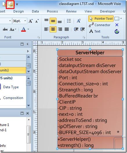 Schützen Sie Dokumente und Formen in Visio 2010 Schützen Sie Dokumente und Formen in Visio 2010