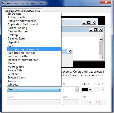 So vergrößern Sie den Symbolabstand in Windows 7