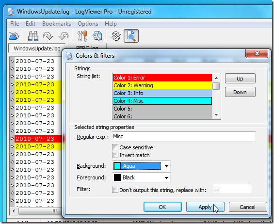 LogViewPro – 大容量の.Logファイルの分析と比較