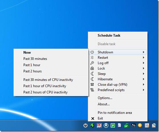 携帯電話からPCをリモートでシャットダウン/再起動するスケジュール設定