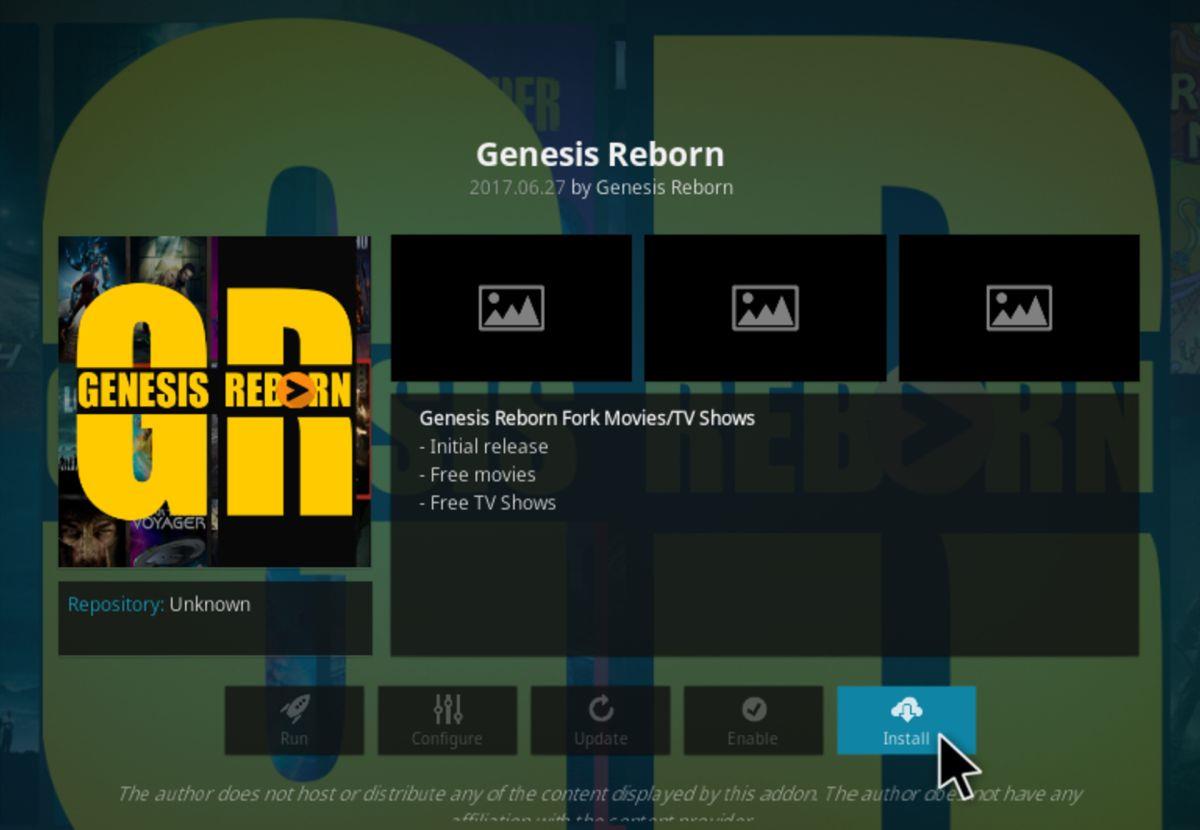 Alat tambah Kodi Genesis Reborn: Cara Memasang dan Menggunakan