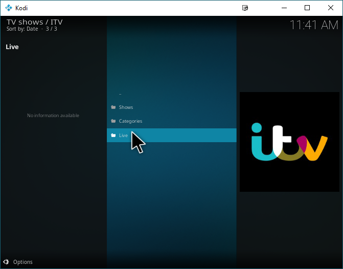 ITV Player Kodiアドオン - iTV Playerのインストール方法とガイドツアー
