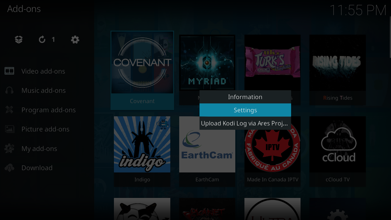 أضف موفر Alluc – احصل على المزيد من الروابط في Covenant