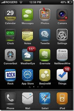 Top 6 des thèmes Winterboard pour iPhone jailbreaké