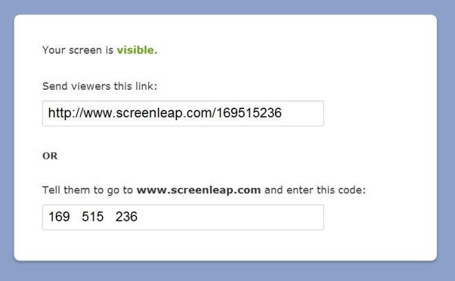 Screenleap: Perkongsian Skrin Satu Klik Tanpa Sebarang Pendaftaran [Web]