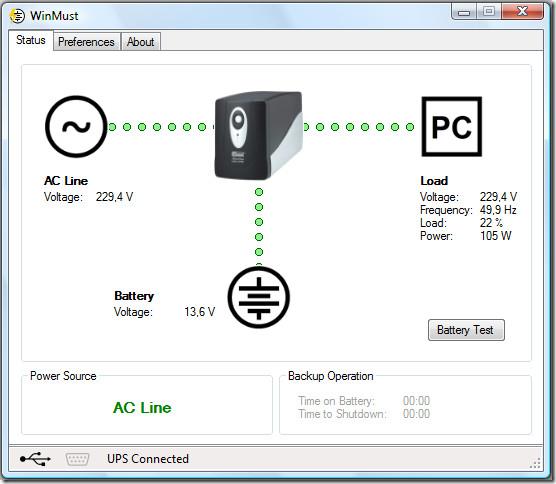 Monitore e controle o no-break Mustek com o WinMust [Windows]