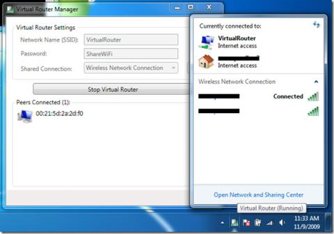 Общий доступ к беспроводному интернет-соединению в Windows 7 без Ad Hoc