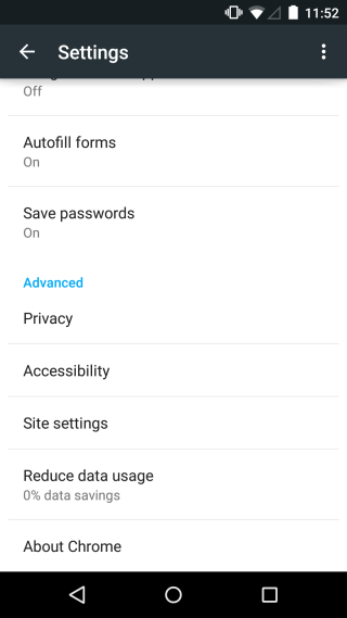 Riduci il consumo di dati di Chrome sul tuo telefono quando non sei connesso al Wi-Fi