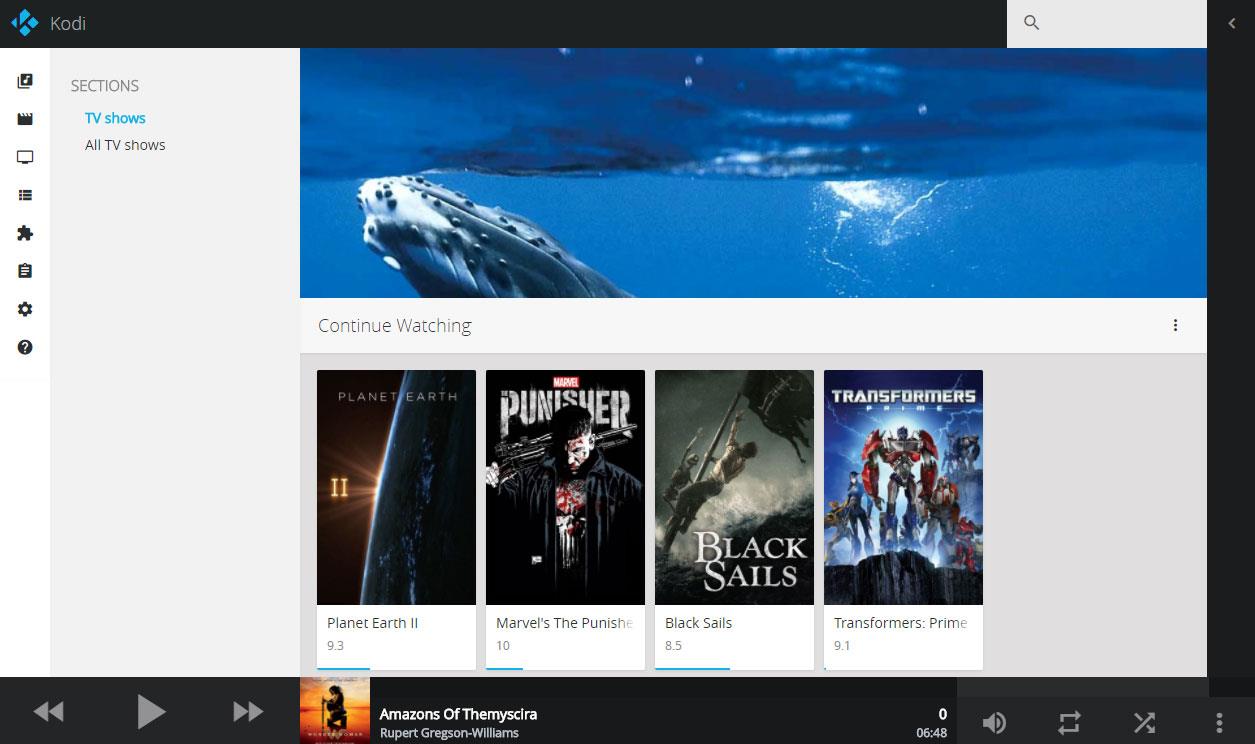 วิธีควบคุม Kodi ผ่านทางอินเทอร์เน็ตด้วยอินเทอร์เฟซเว็บ Kodi