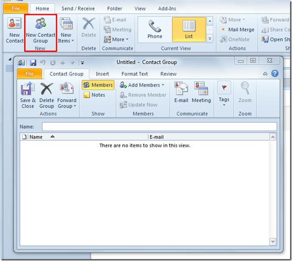 Outlook 2010 通訊錄聯絡人使用者指南