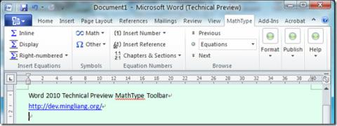 Correzione di Office Word 2010 MathType: sostituzione delleditor di equazioni