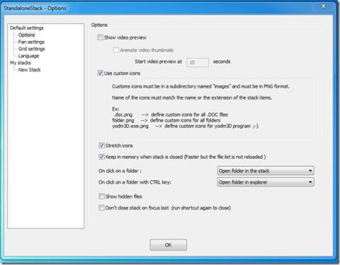 StandaloneStack は Windows 7 のタスクバーに Mac のような Dock を追加します