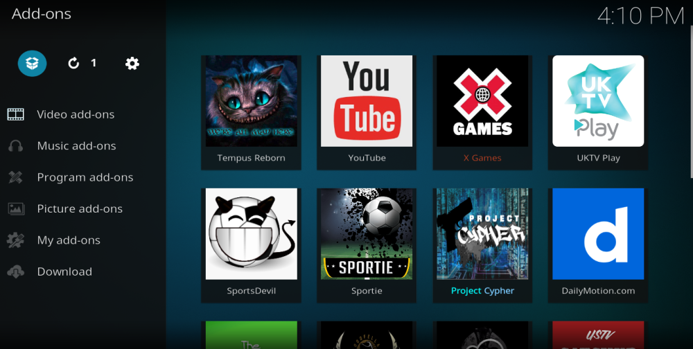 Dépôt Oculus sur Kodi : Installation et évaluation Dépôt Oculus sur Kodi : Installation et évaluation