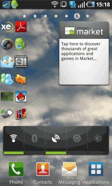 Добавьте больше иконок на главный экран Android