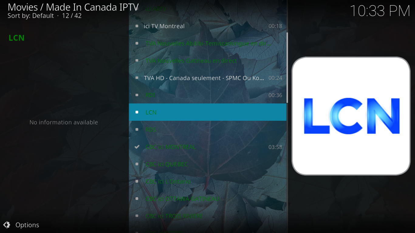 Made In Canada IPTVアドオンのインストールと使用方法