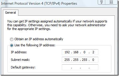 Windowsで2台のコンピュータ間でLAN接続を素早く確立する