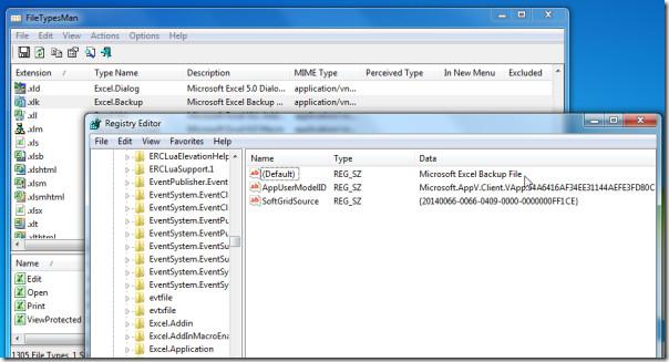 FileTypesMan 是 Windows 檔案類型選項的替代方案
