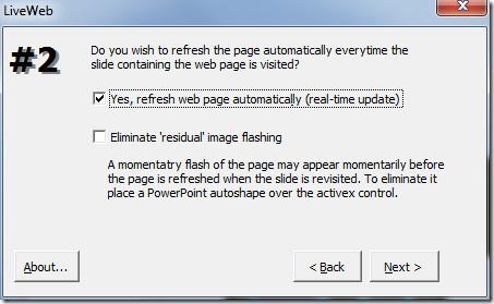 Live webpagina's invoegen in PowerPoint-presentatiedia Live webpagina's invoegen in PowerPoint-presentatiedia