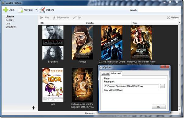 Программное обеспечение Movie Organizer Double Feature
