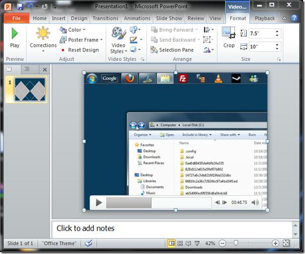 Incorporar vídeo no Excel 2010