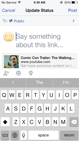 Zoek en deel directe links naar nieuwsberichten vanuit de Facebook-app Zoek en deel directe links naar nieuwsberichten vanuit de Facebook-app