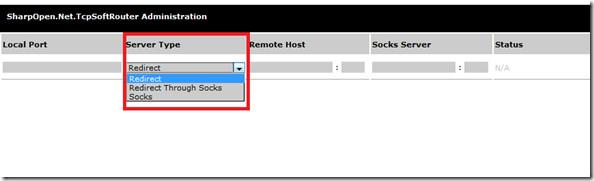 ルーターのポート転送/リダイレクト、HTTPおよびTelNet経由のプロキシサーバーバイパス