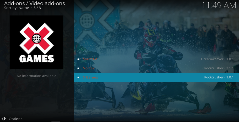X Games Kodi Add-on: Hoe installeer ik het en moet ik het gebruiken?