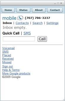 Google Voice 桌面通知應用