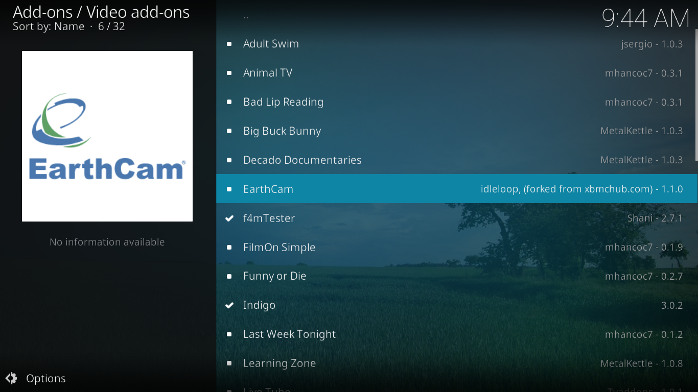 Kodi 的 EarthCam 外掛程式 – 看世界的安裝指南