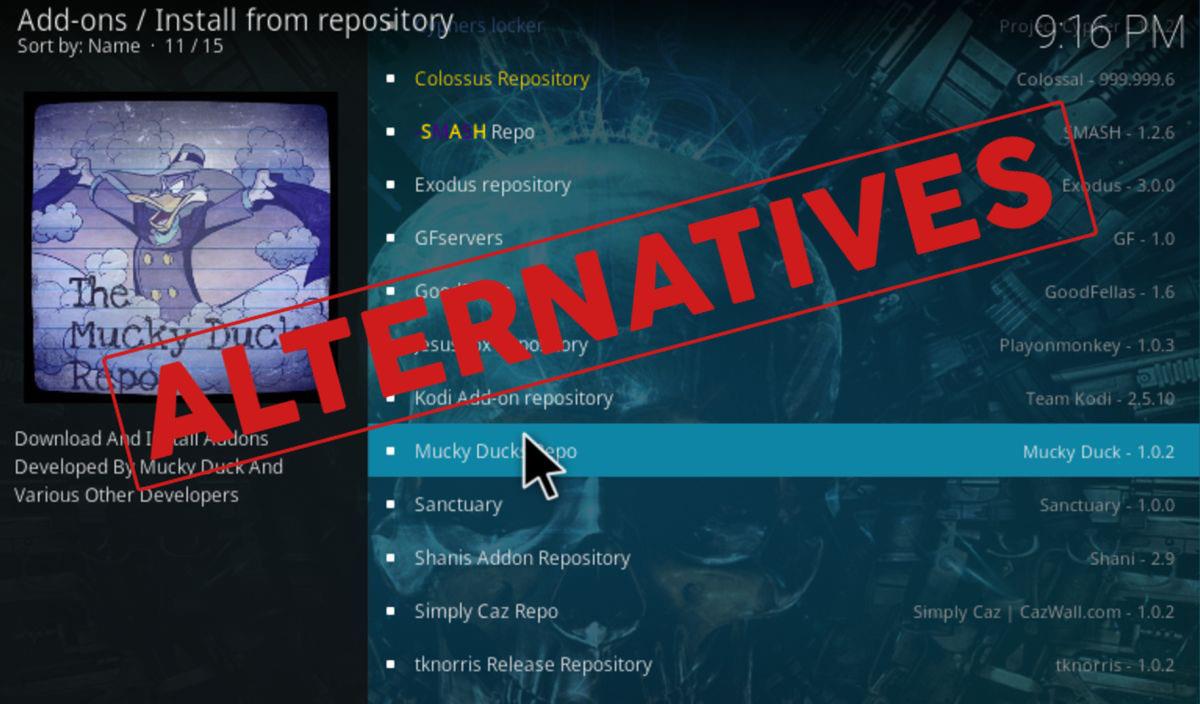 Repositório e complementos do Mucky Duck não funcionam: melhores alternativas ao repositório do Mucky Duck Repositório e complementos do Mucky Duck não funcionam: melhores alternativas ao repositório do Mucky Duck