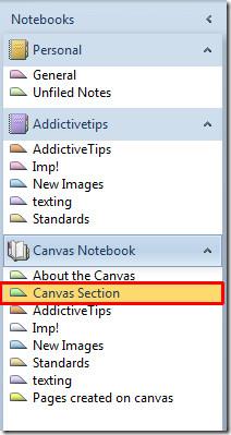 OneNote 2007 和 2010 的 Canvas 插件