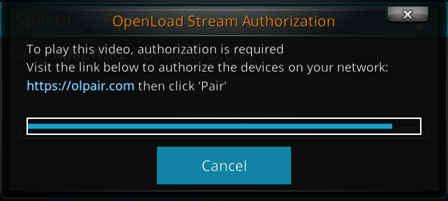 Como parear o Openload com o Access Streams no Kodi