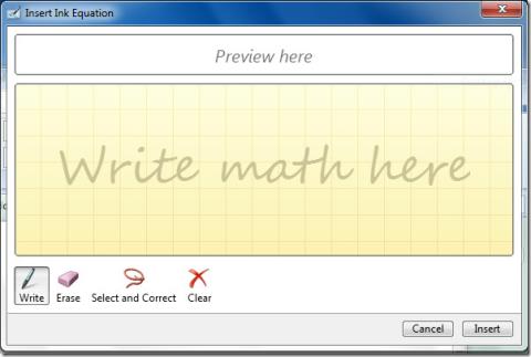 OneNote 2010: Zapis równań matematycznych (Ink To Math)