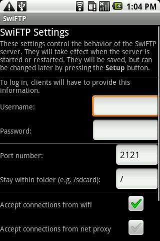 แมปโทรศัพท์ Android ใน Windows เพื่อเข้าถึงไฟล์ผ่าน WiFi โดยใช้ SwiFTP