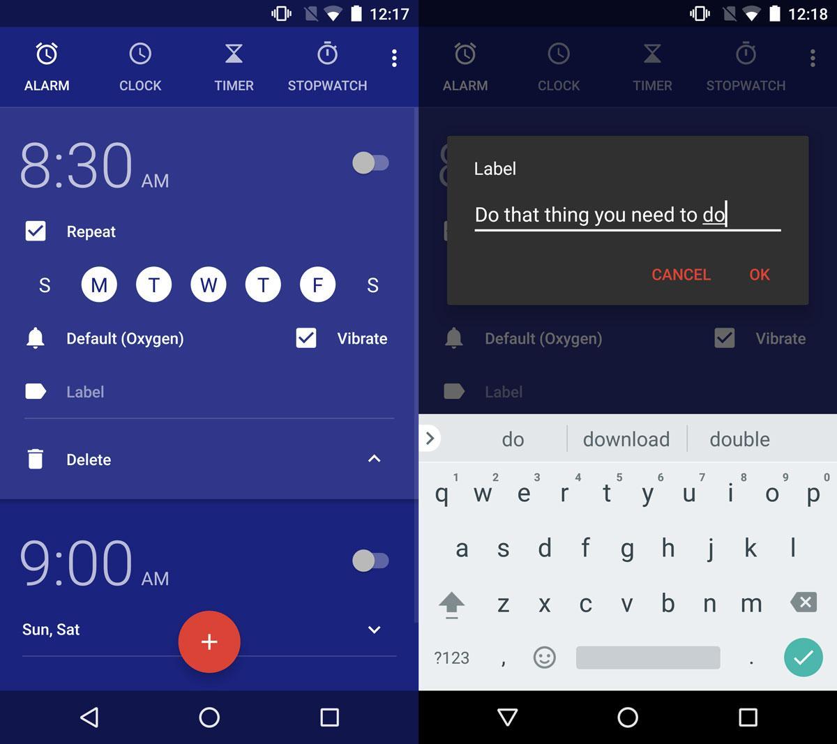 Come assegnare un nome alle sveglie sul telefono e sul desktop