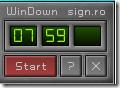 WinDown – Jadualkan Sistem Shutdown